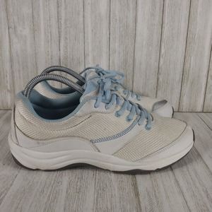 Vionic Orthaheel Kona Sneaker Blue White Women's 7 Wide Width